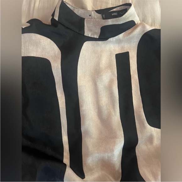 MANGO Printed Turtleneck Dress - Picture 6 of 9